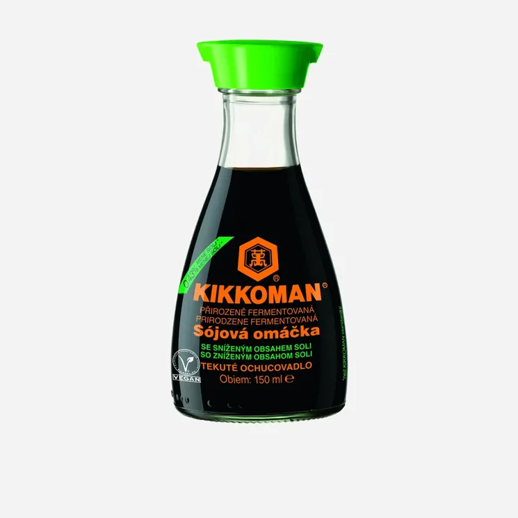Sójová omáčka s dávkovačem se sníženým obsahem soli 6 x 150 ml