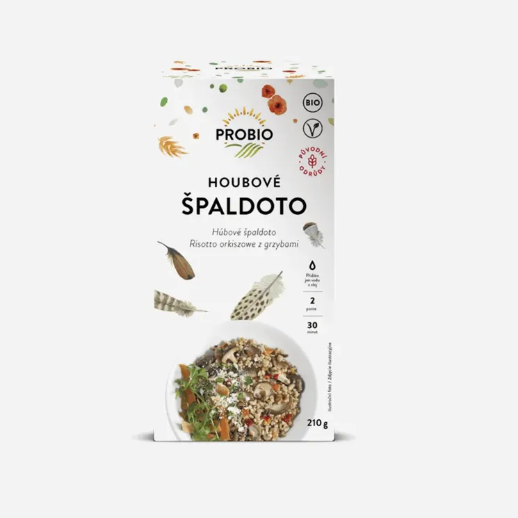 Špaldoto houbové BIO 6 x 210 g
