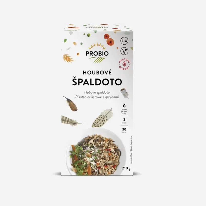 Špaldoto houbové BIO 6 x 210 g