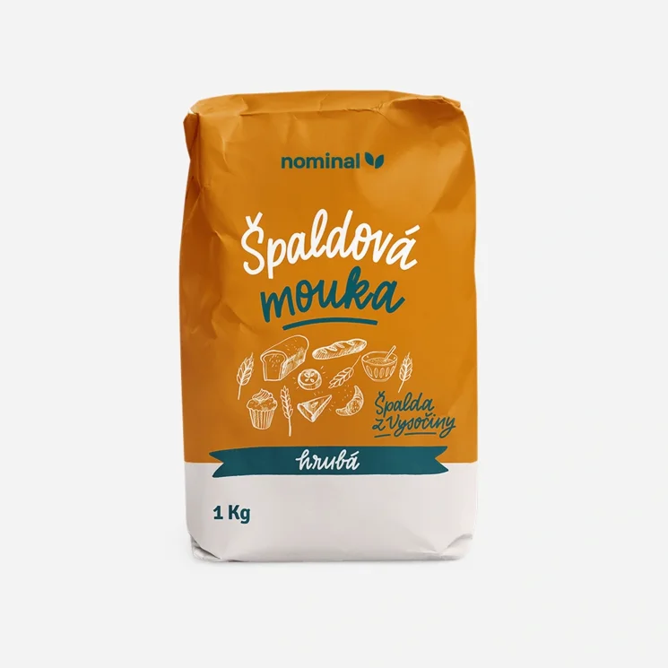 Špaldová mouka hrubá