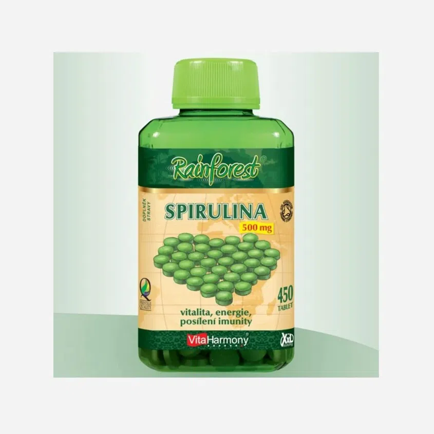 Spirulina 500 mg XXL economy 6 x 450 tablet