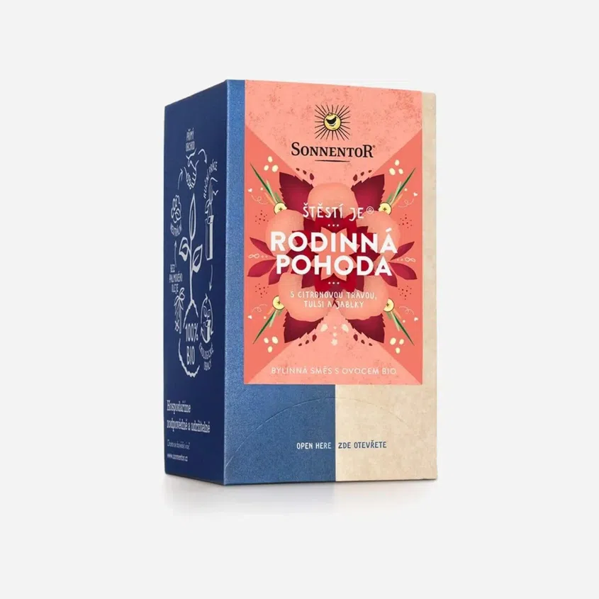 Štěstí je rodinná pohoda BIO 18 sáčků 6 x 18 sáčků
