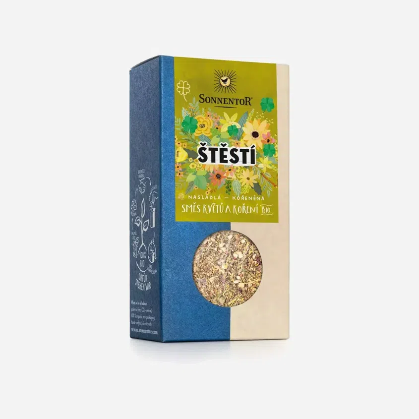 Štěstí-směs květů a koření bio 6 x 35 g