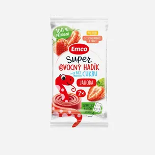 Super ovocný hadík jahoda