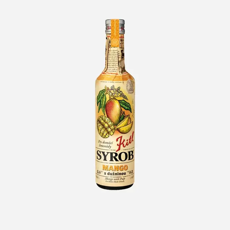 Syrob mango s dužninou 12 x 500 ml