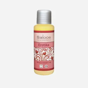 Tělový a masážní olej Erotika BIO 6 x 50 ml