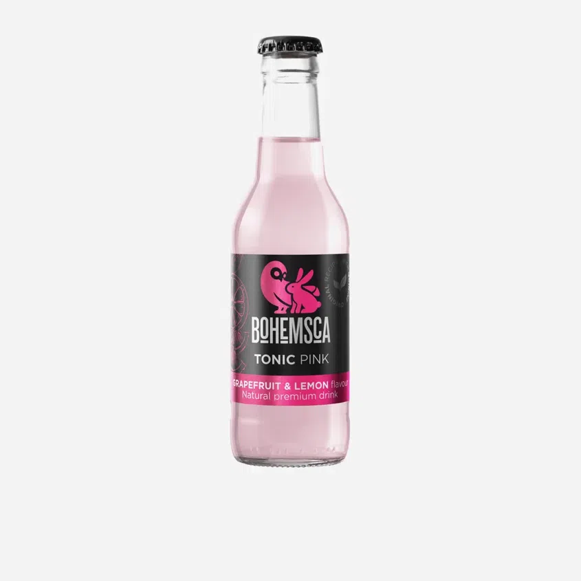 Tonic Pink grep a citron sklo