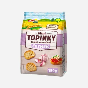 Topinky mini česnekové