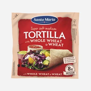 Tortilla whole wheat  celozrnná 6 x 320 g