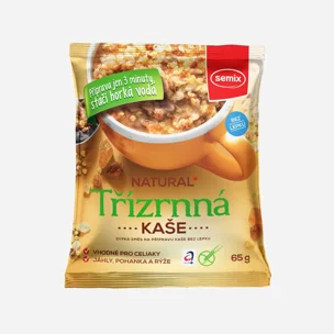 Třízrnná kaše natural