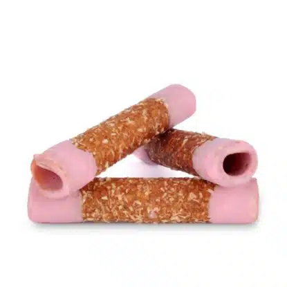 Trubičky jablečné s jahodovým jogurtem dóza 12 x 420 g