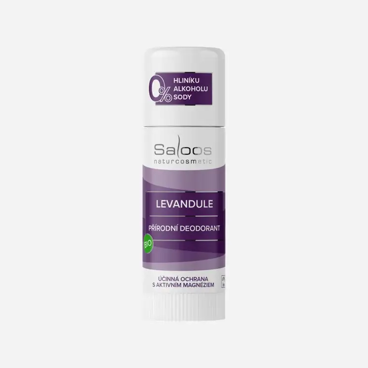Tuhý deodorant Levandule BIO 6 x 50 ml