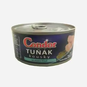 Tuňák kousky ve vlastní šťávě (plechovka) 6 x 170 g
