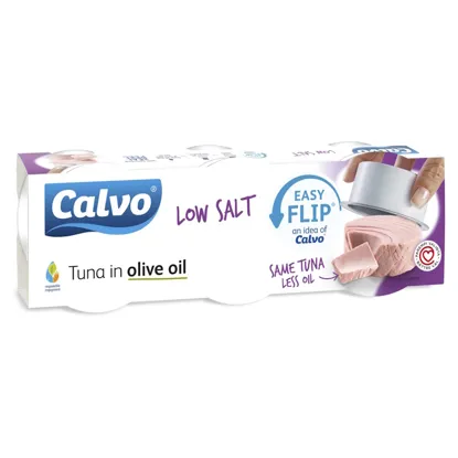 Tuňák v olivovém oleji s nízkým obsahem soli 6 x 195 g