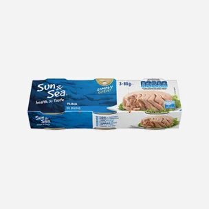Tuňák ve vlastní šťávě 3x80 g 6 x 3 ks
