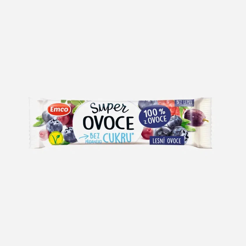 Tyčinka super ovoce lesní ovoce