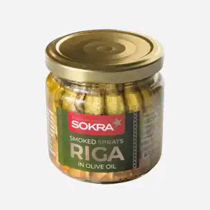 Uzené šproty v olivovém oleji 6 x 185 g