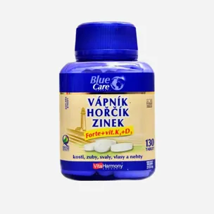 Vápník, Hořčík forte D3, K2 130 tablet 6 x 130 tablet