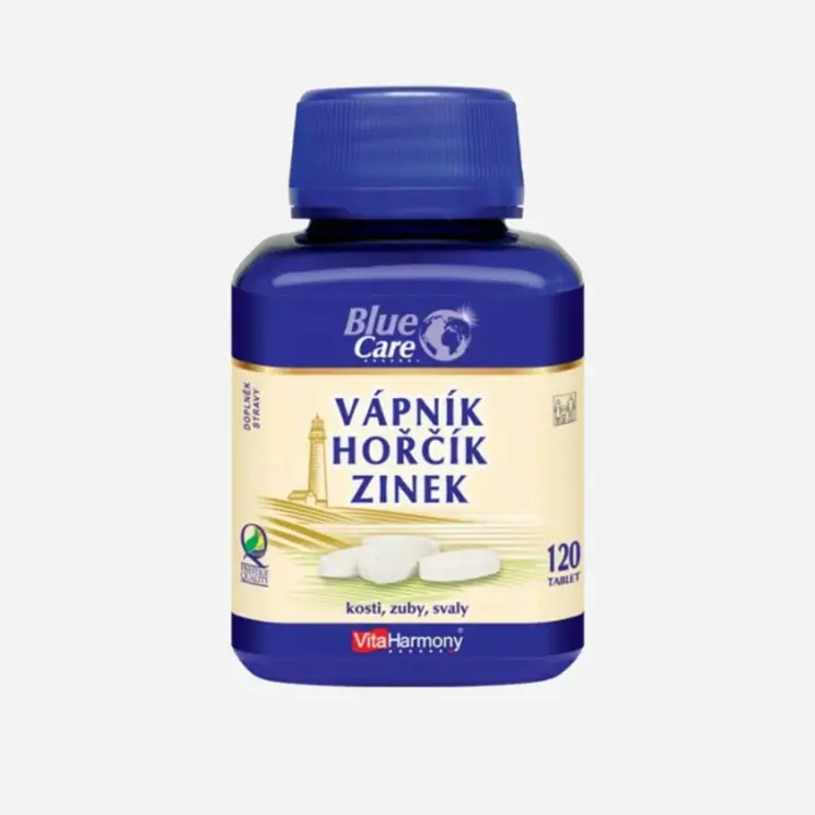 Vápník Hořčík Zinek 5 x 120 tablet