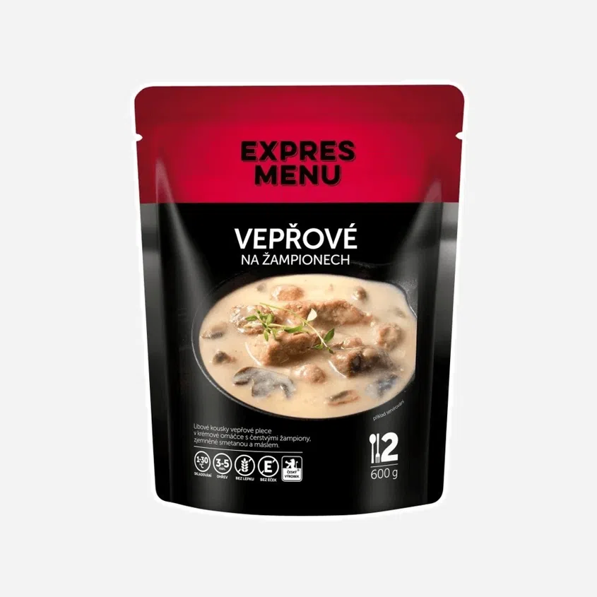 Vepřové na žampionech 6 x 600 g