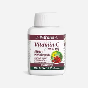 Vitamin C 1000 mg s šípky 67 tablet 6 x 67 tablet