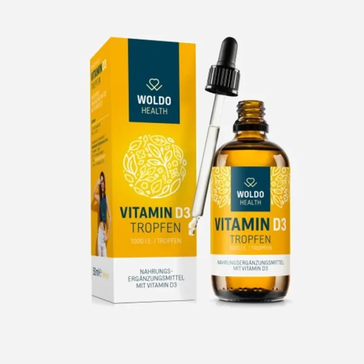 Vitamín D3 kapky 6 x 50 ml