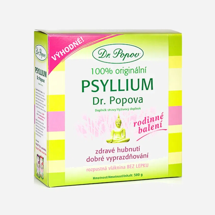 vláknina psyllium 6 x 500 g