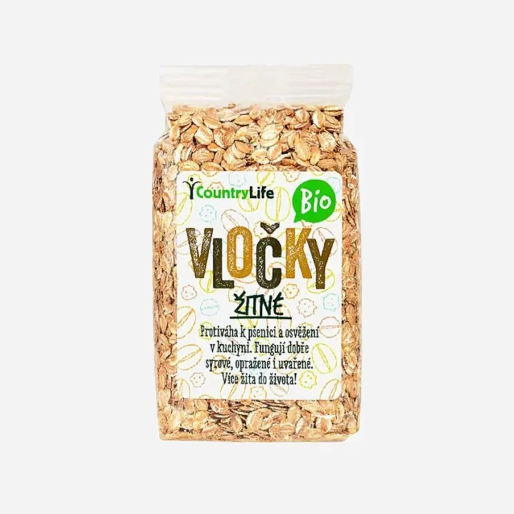 Vločky žitné BIO 6 x 250 g