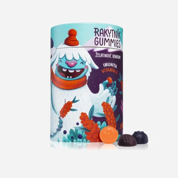 Yetti rakytník gummies 6 x 60 ks