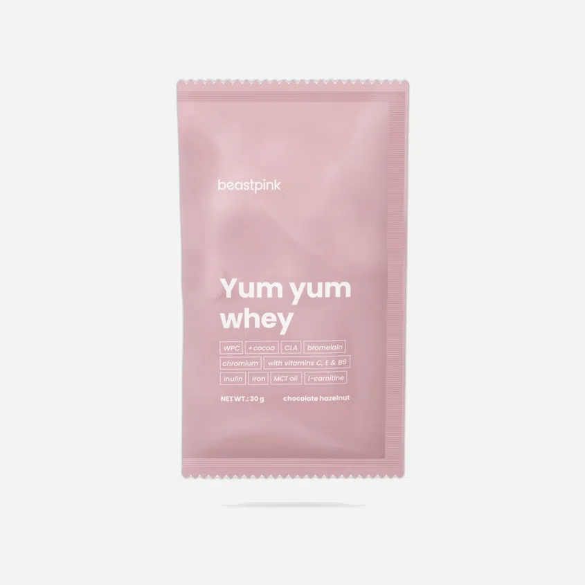 Yum Yum Whey protein čokoláda lískový oříšek