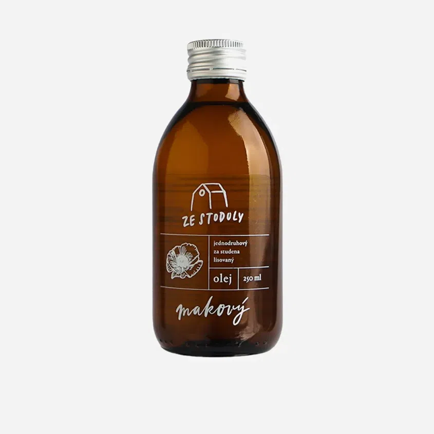 Za studena lisovaný olej makový 6 x 250 ml