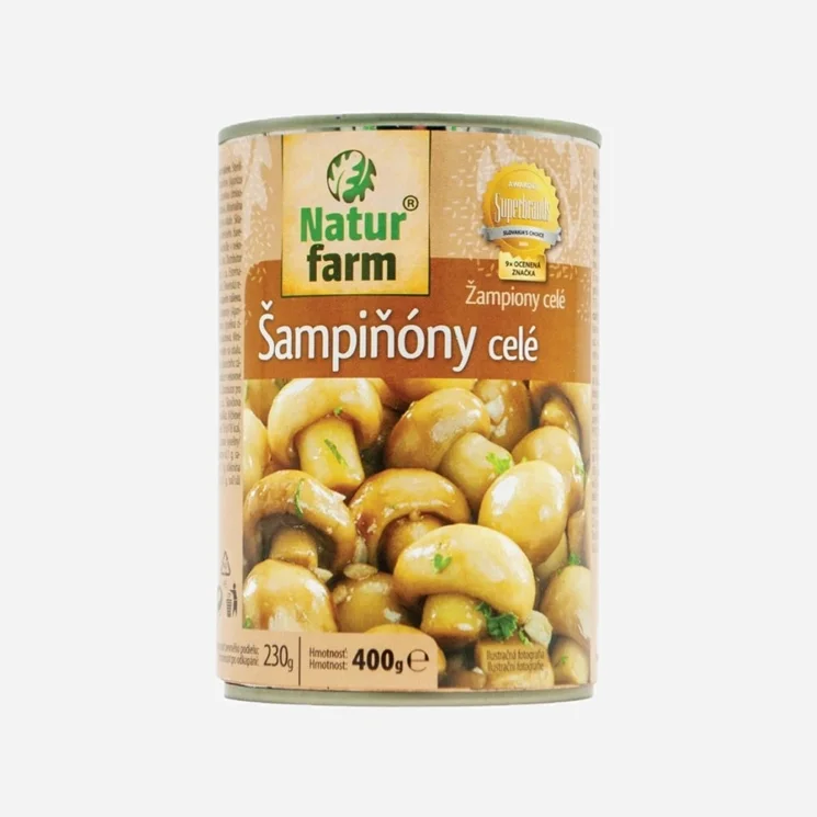 Žampiony celé