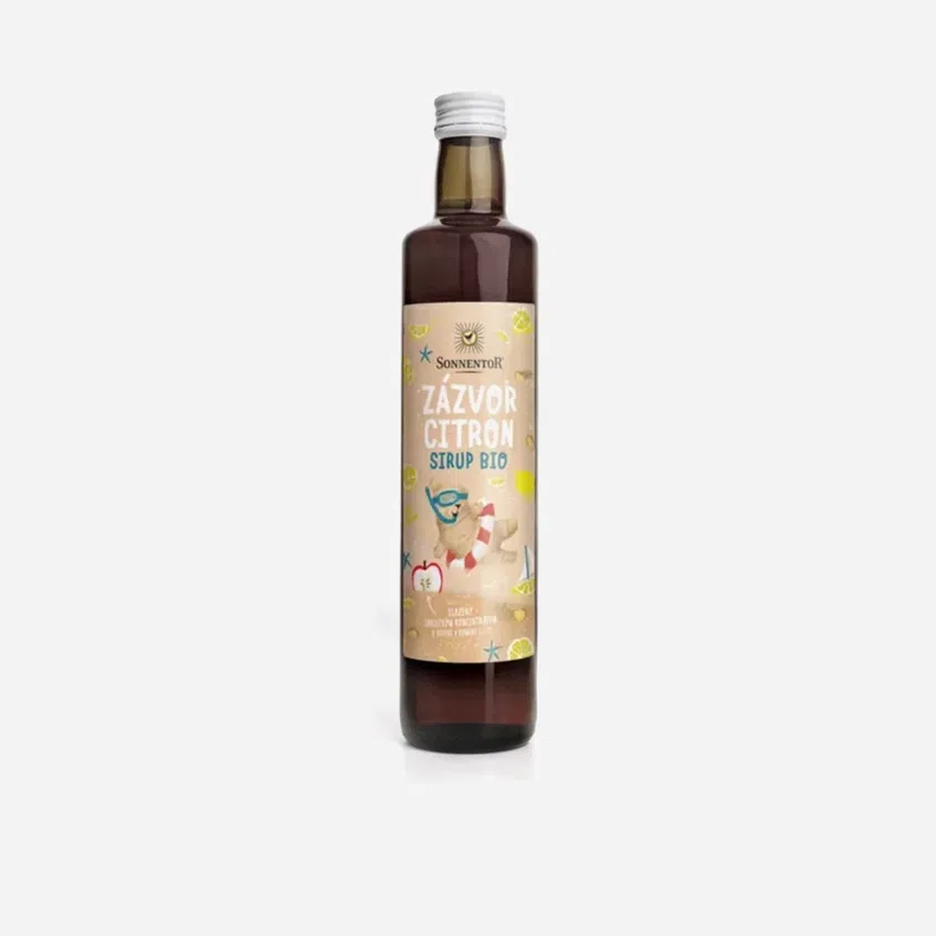Zázvor Citron sirup BIO 12 x 500 ml
