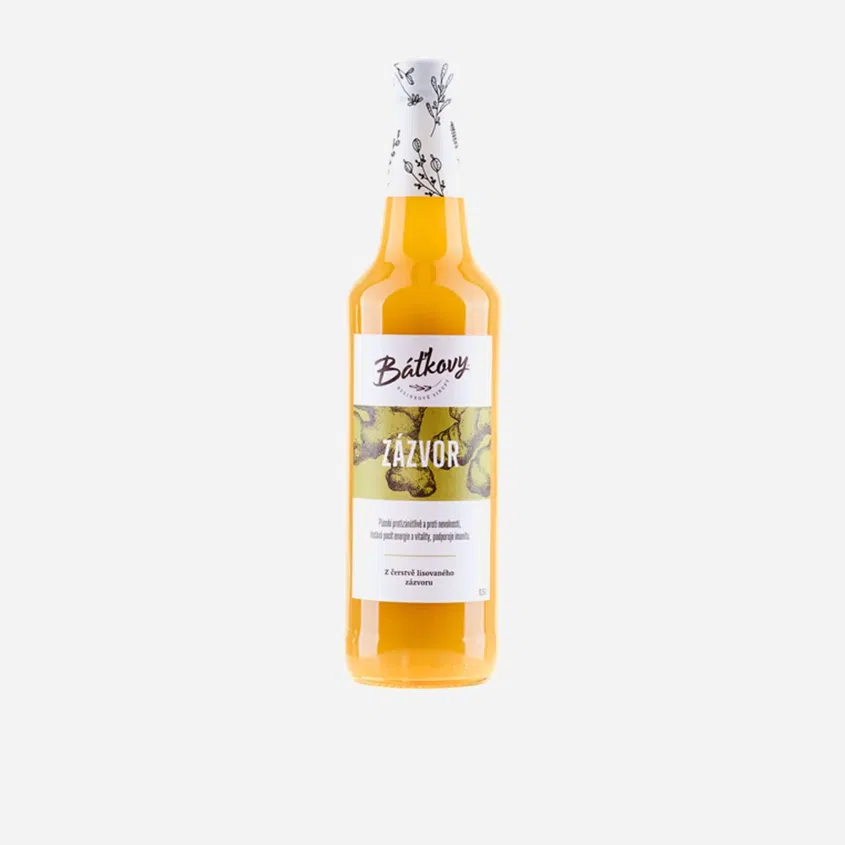 Zázvorový sirup 12 x 500 ml