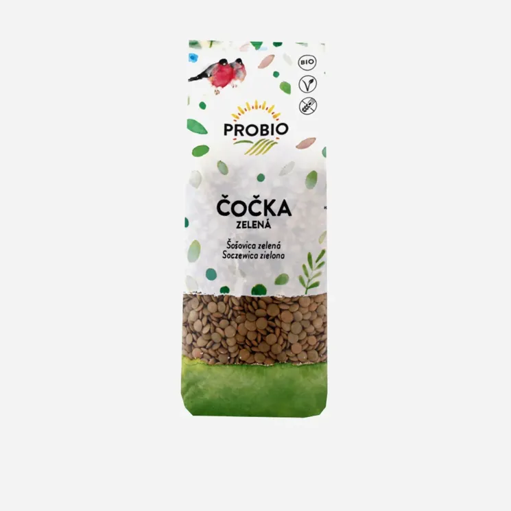 Zelená čočka BIO 6 x 500 g