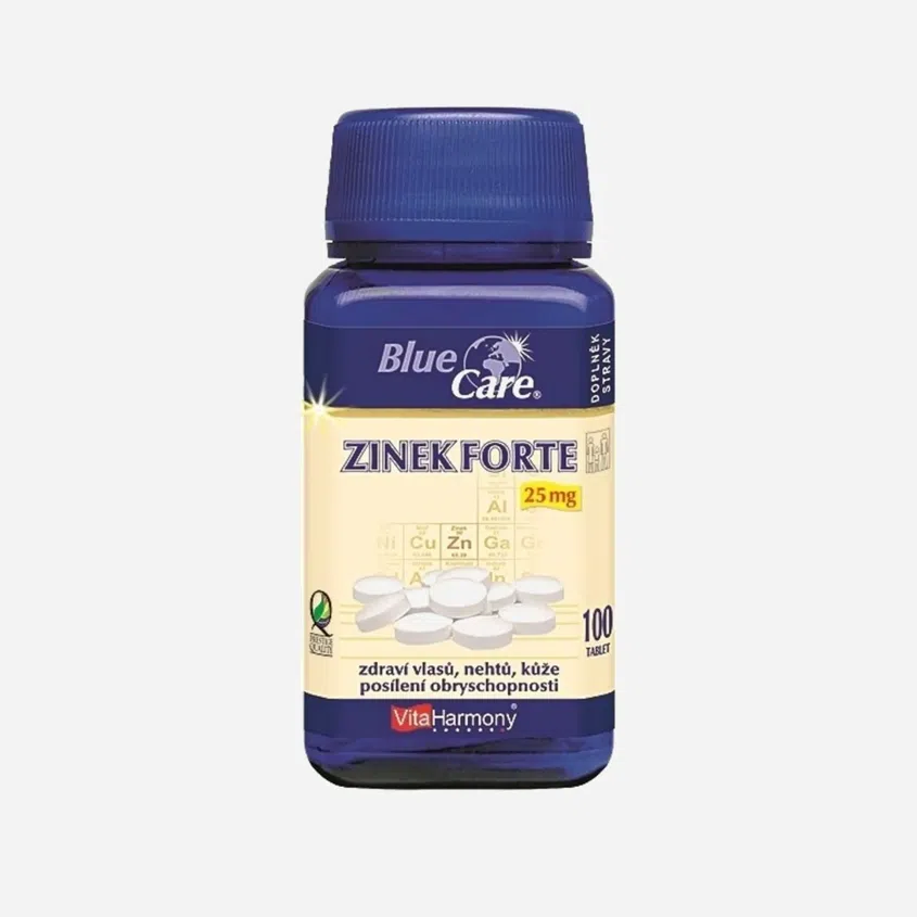 Zinek Forte 25 mg 6 x 100 tablet