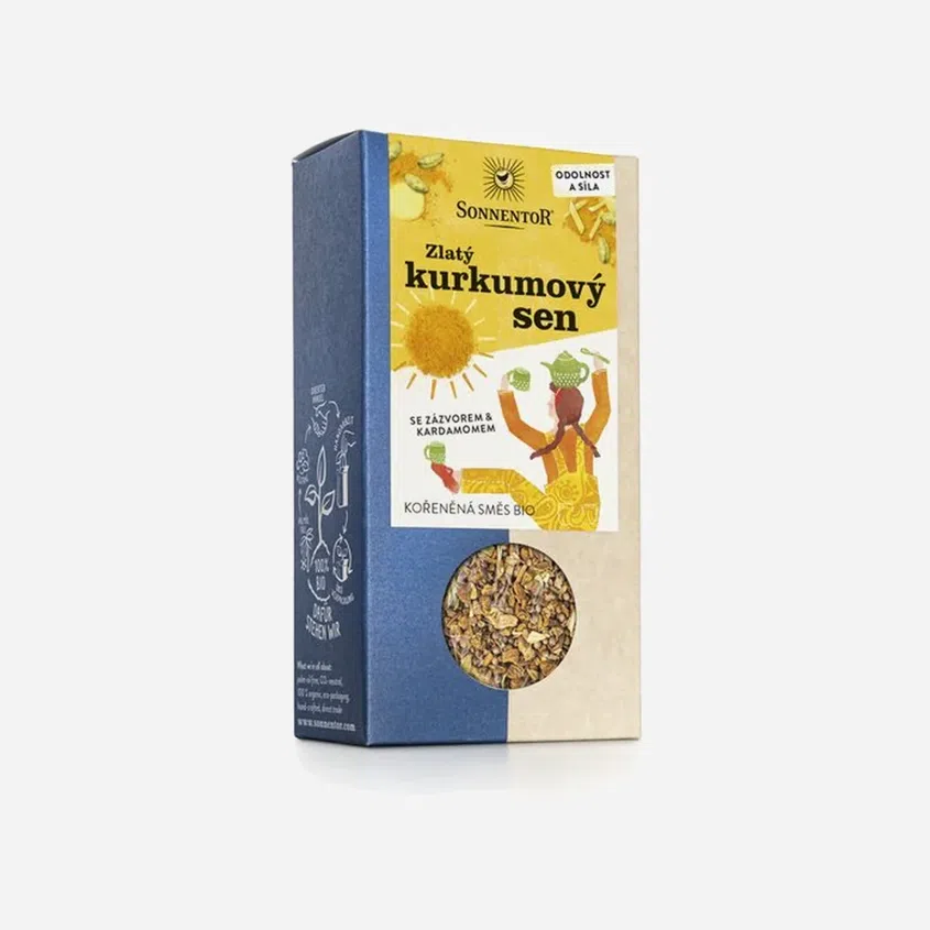 Zlatý kurkumový sen - kořeněná směs BIO